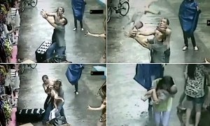 Penyelamatan Bayi yang Dramatis di China